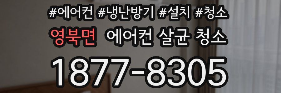 영북면 에어컨 살균 청소