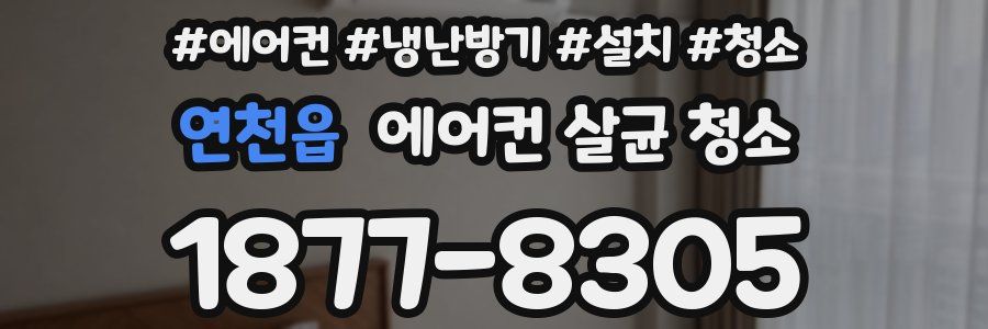 연천읍 에어컨 살균 청소