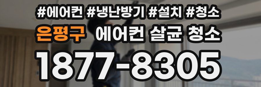 은평구 에어컨 살균 청소