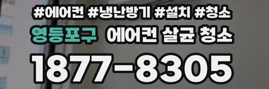 영등포구 에어컨 살균 청소