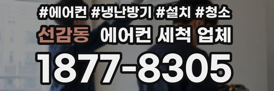 선감동 에어컨 세척 업체