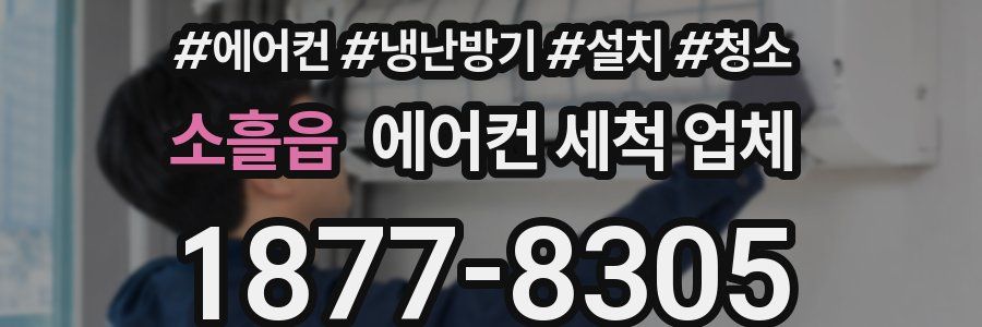 소흘읍 에어컨 세척 업체