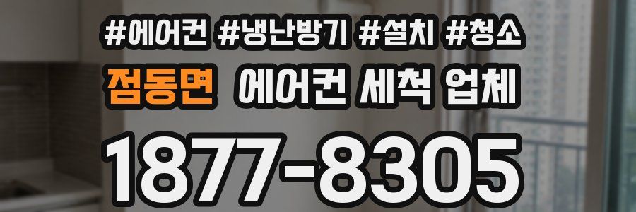 점동면 에어컨 세척 업체