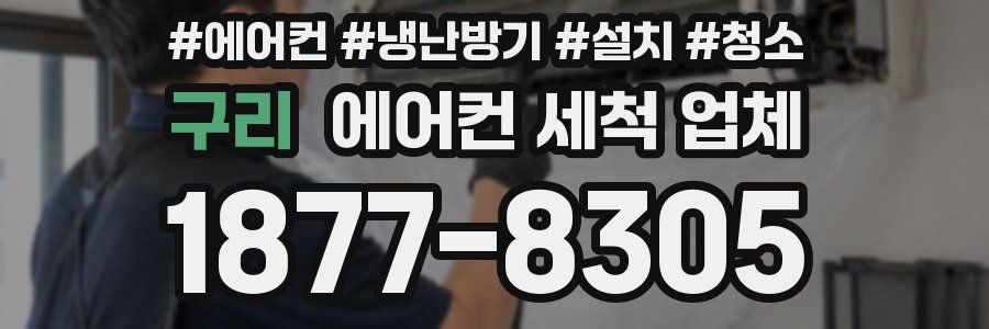 구리 에어컨 세척 업체