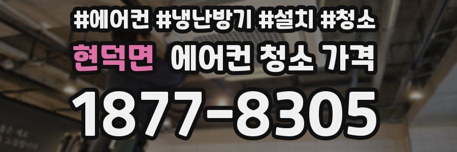 현덕면 에어컨 청소 가격