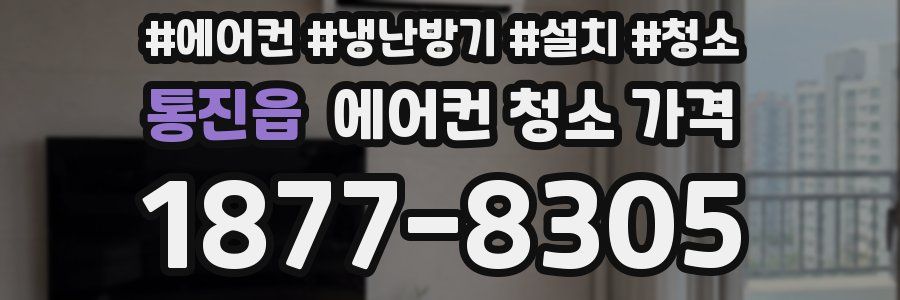 통진읍 에어컨 청소 가격