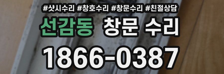선감동 창문 수리