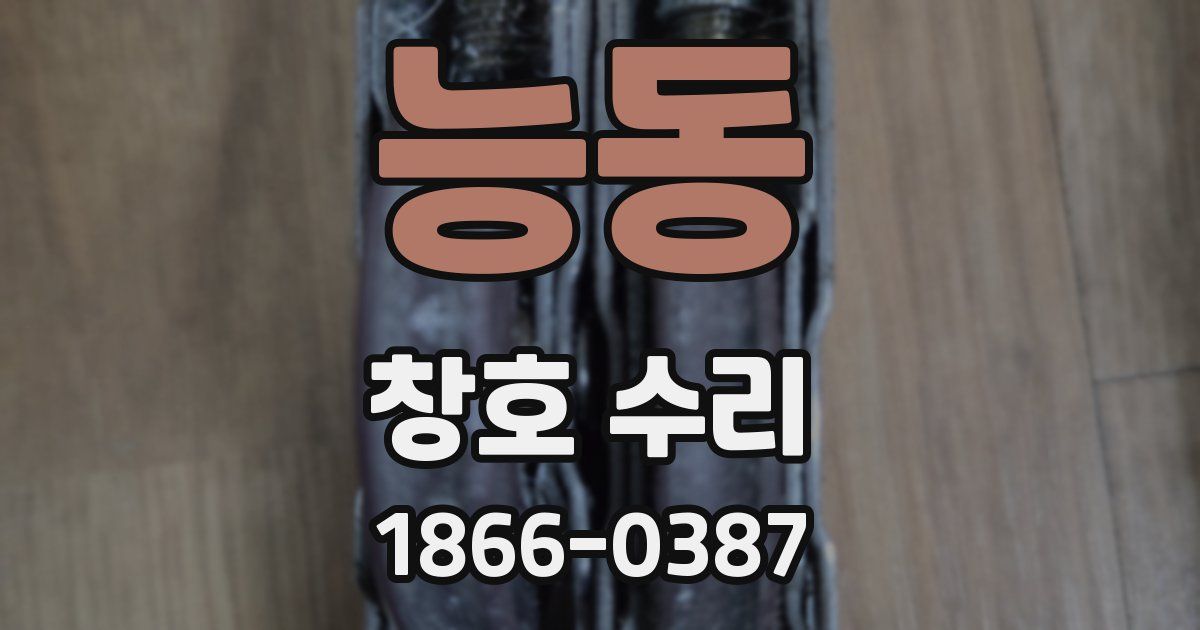 능동 창호 수리