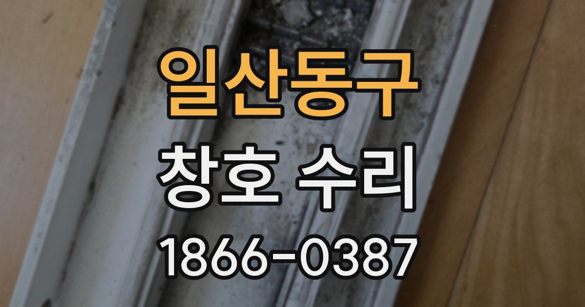 일산동구 창호 수리