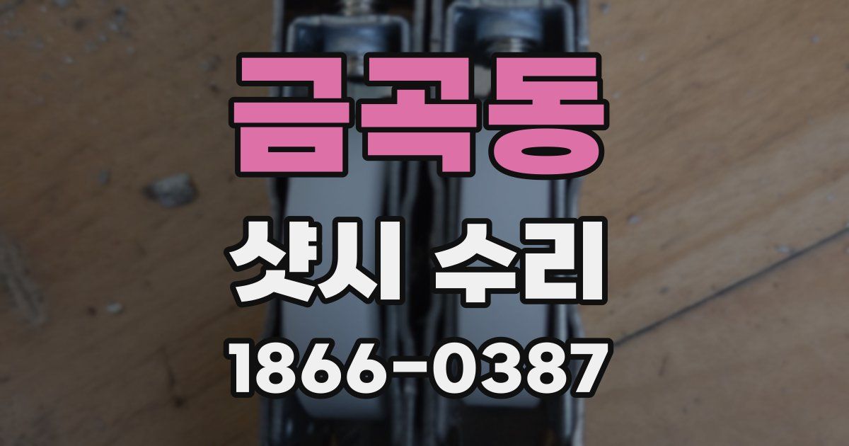 금곡동 샷시 수리