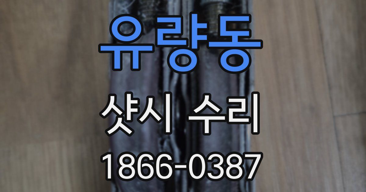 유량동 샷시 수리