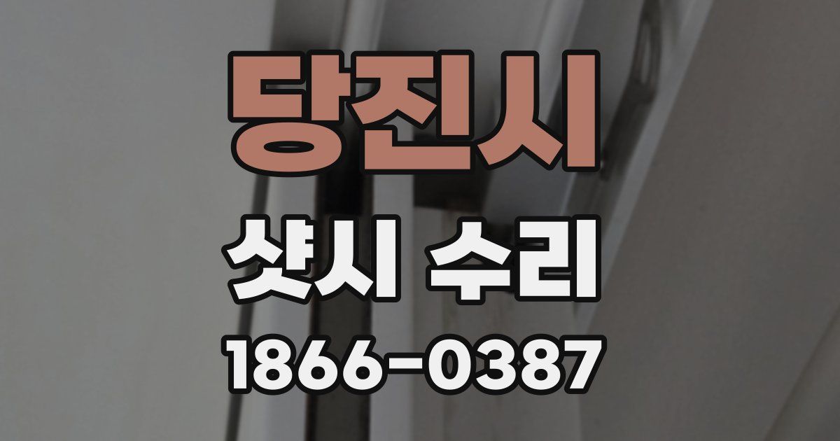 당진시 샷시 수리