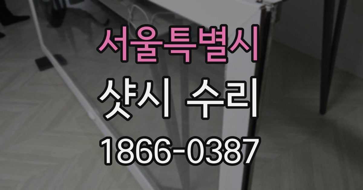 서울특별시 샷시 수리