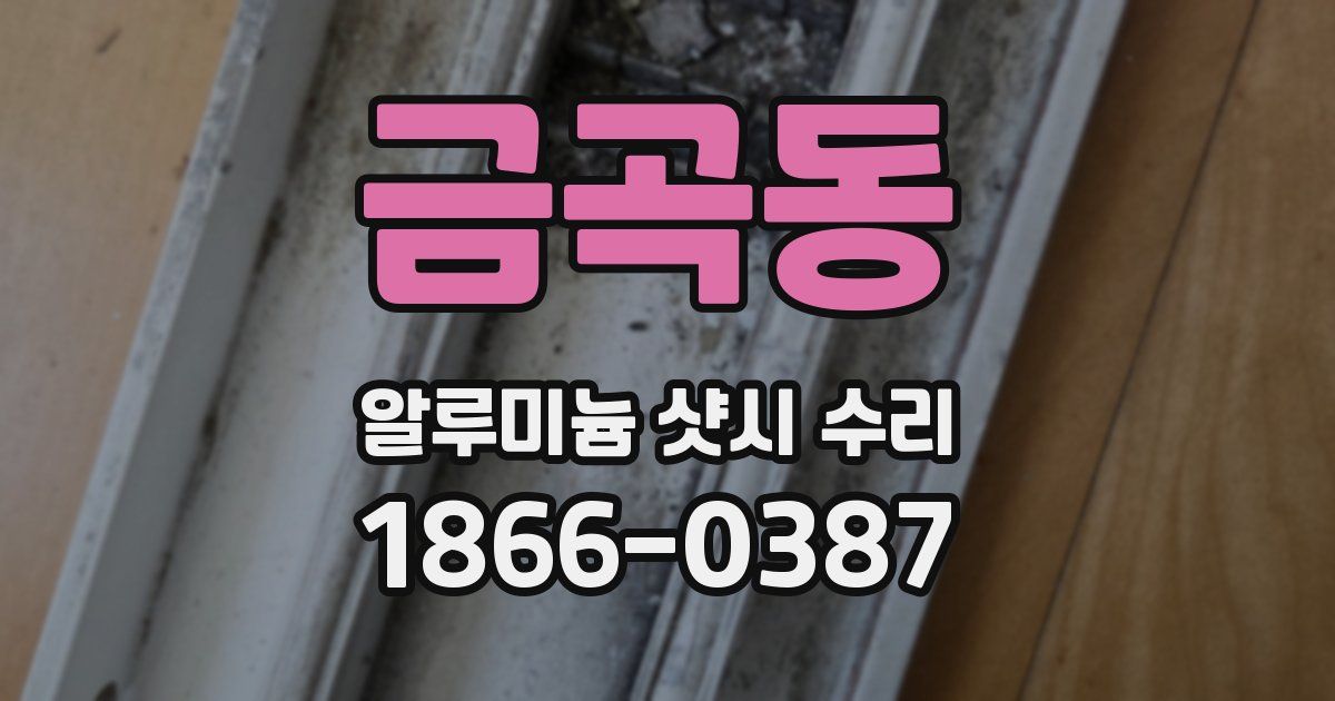금곡동 알루미늄 샷시 수리