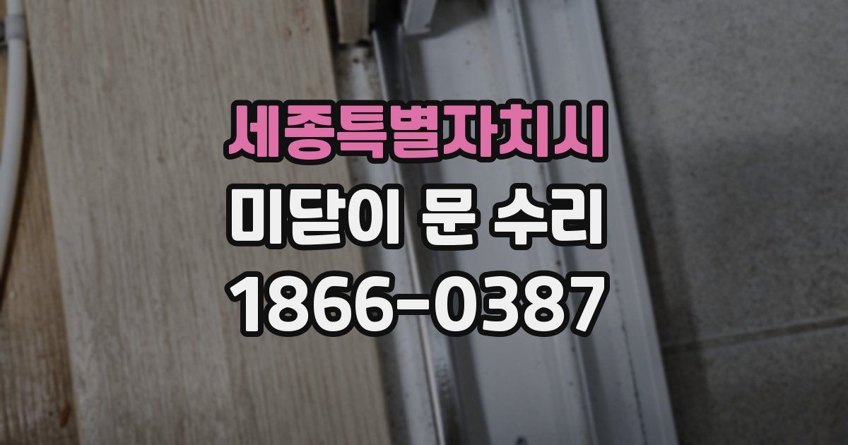 세종특별자치시 미닫이 문 수리