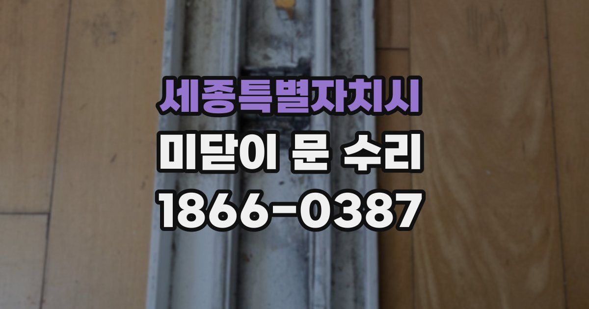 세종특별자치시 미닫이 문 수리