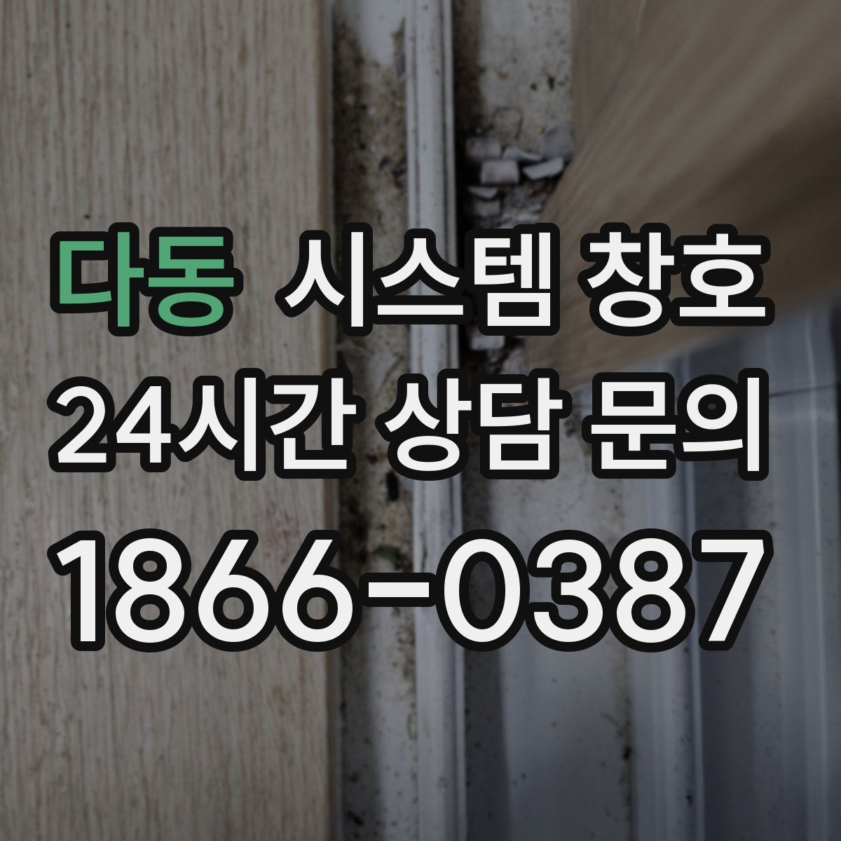 다동 시스템 창호