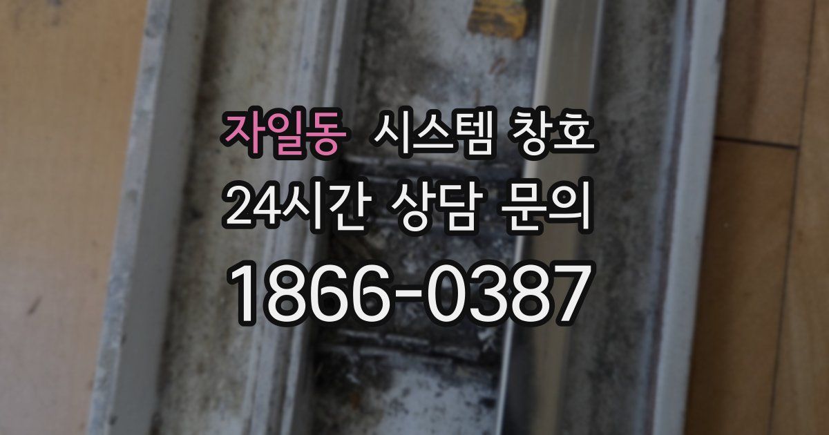자일동 시스템 창호