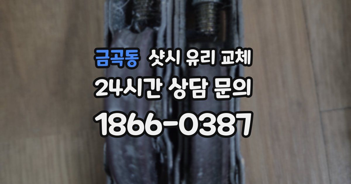 금곡동 샷시 유리 교체