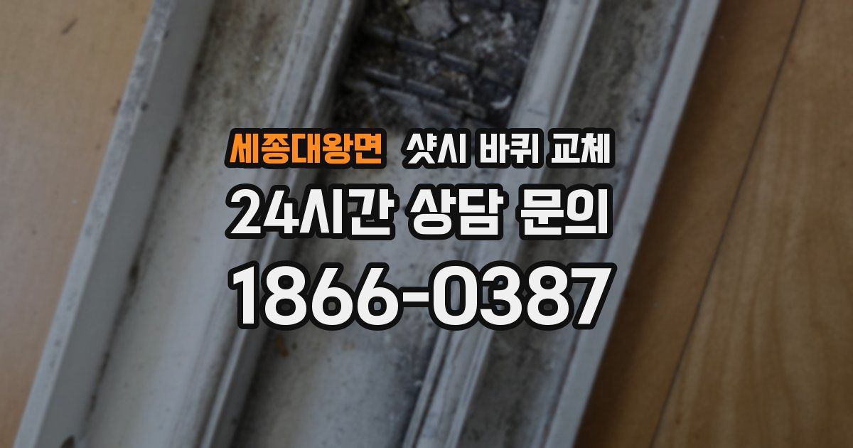 세종대왕면 샷시 바퀴 교체