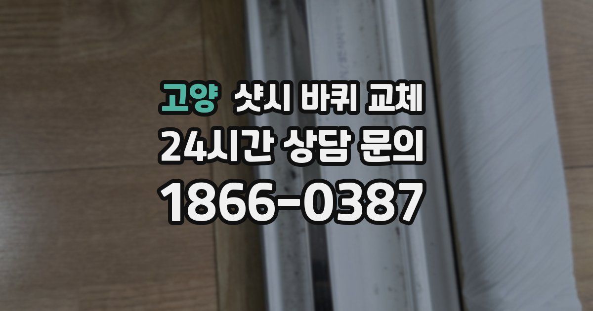고양 샷시 바퀴 교체