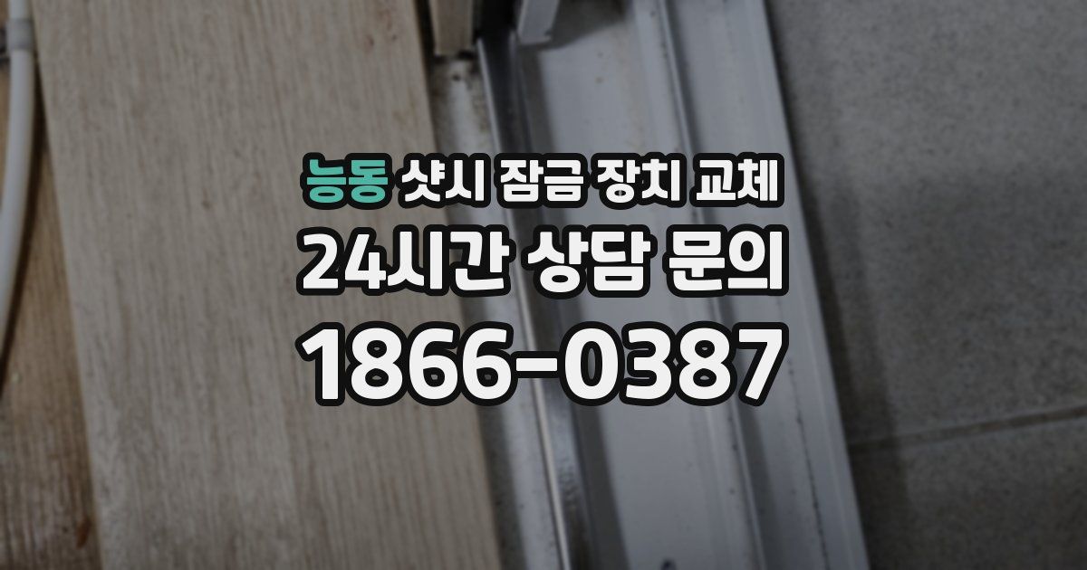 능동 샷시 잠금 장치 교체