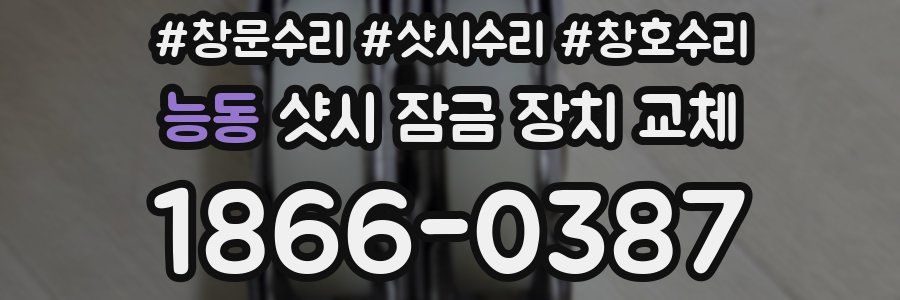 능동 샷시 잠금 장치 교체
