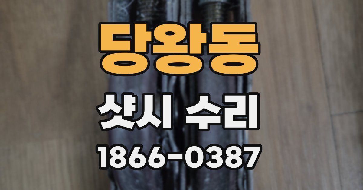당왕동 샷시 수리