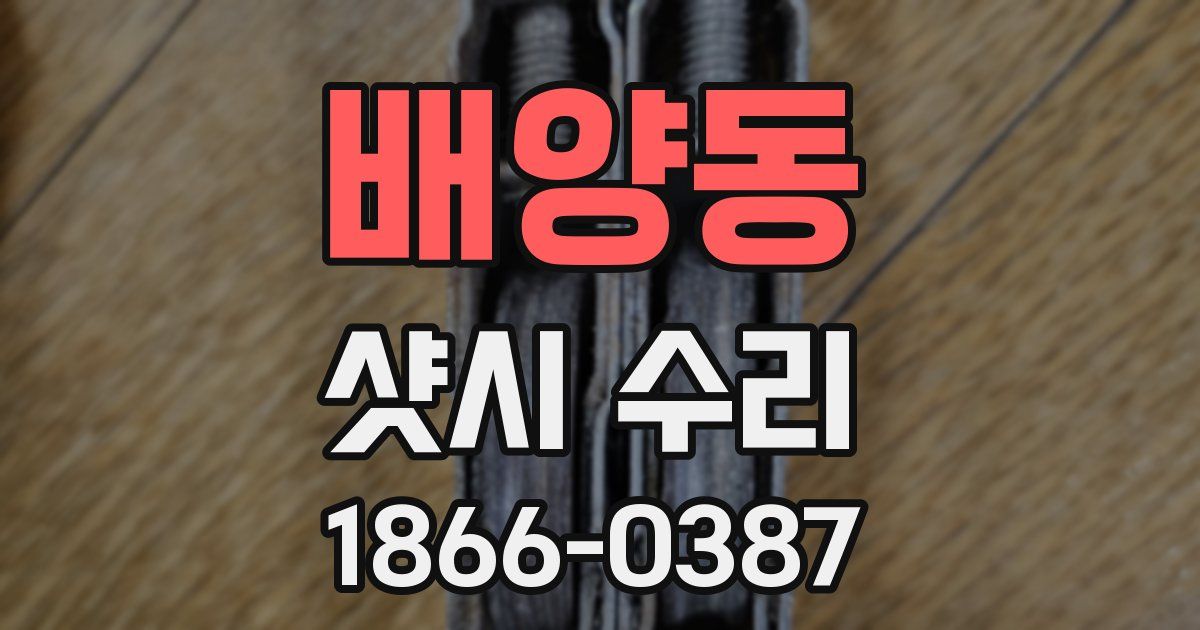 배양동 샷시 수리