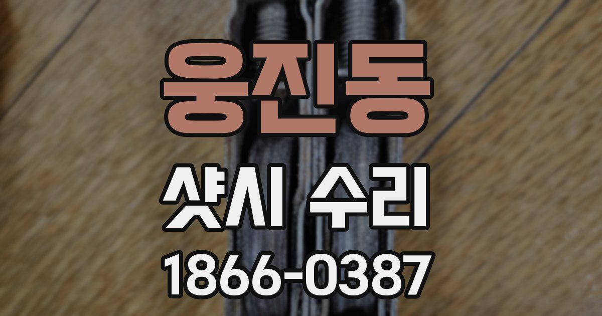 웅진동 샷시 수리