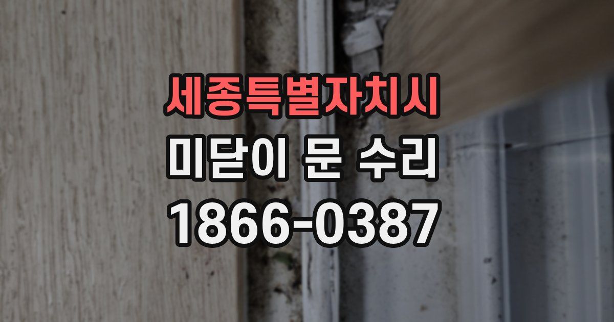 세종특별자치시 미닫이 문 수리