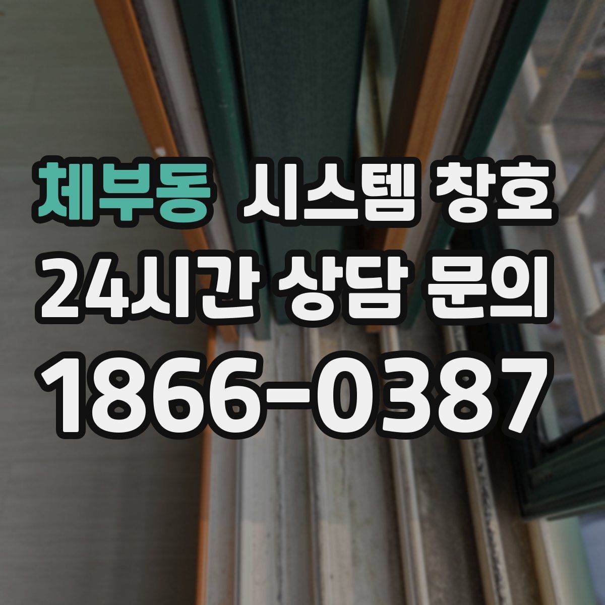 체부동 시스템 창호