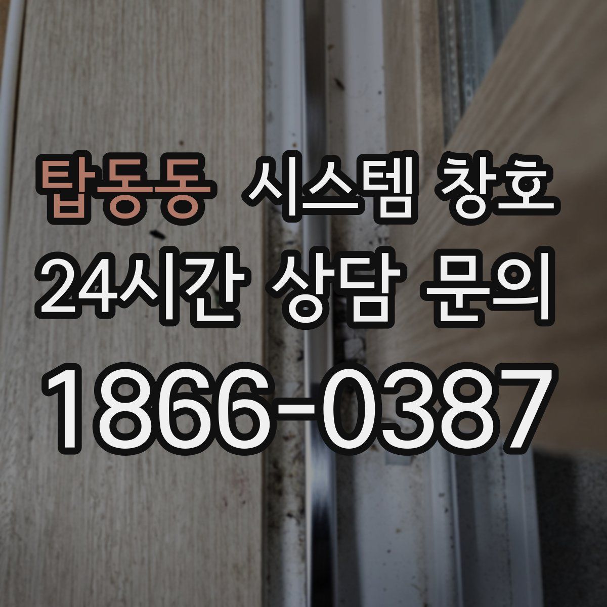 탑동동 시스템 창호