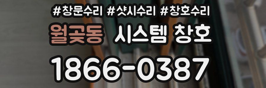 월곶동 시스템 창호