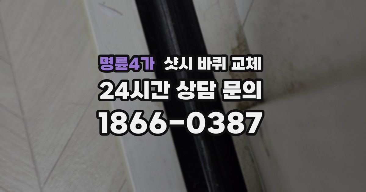 명륜4가 샷시 바퀴 교체