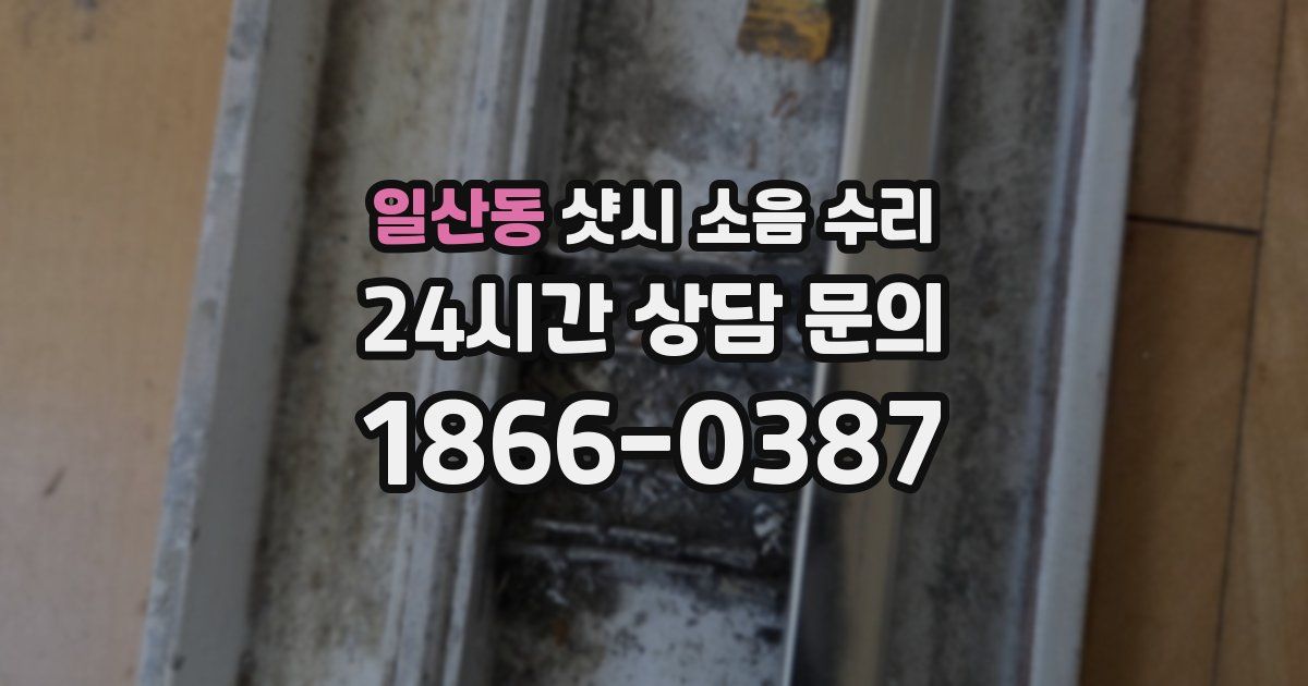 일산동 샷시 소음 수리