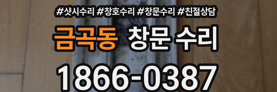 금곡동 창문 수리