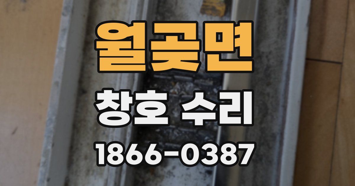 월곶면 창호 수리