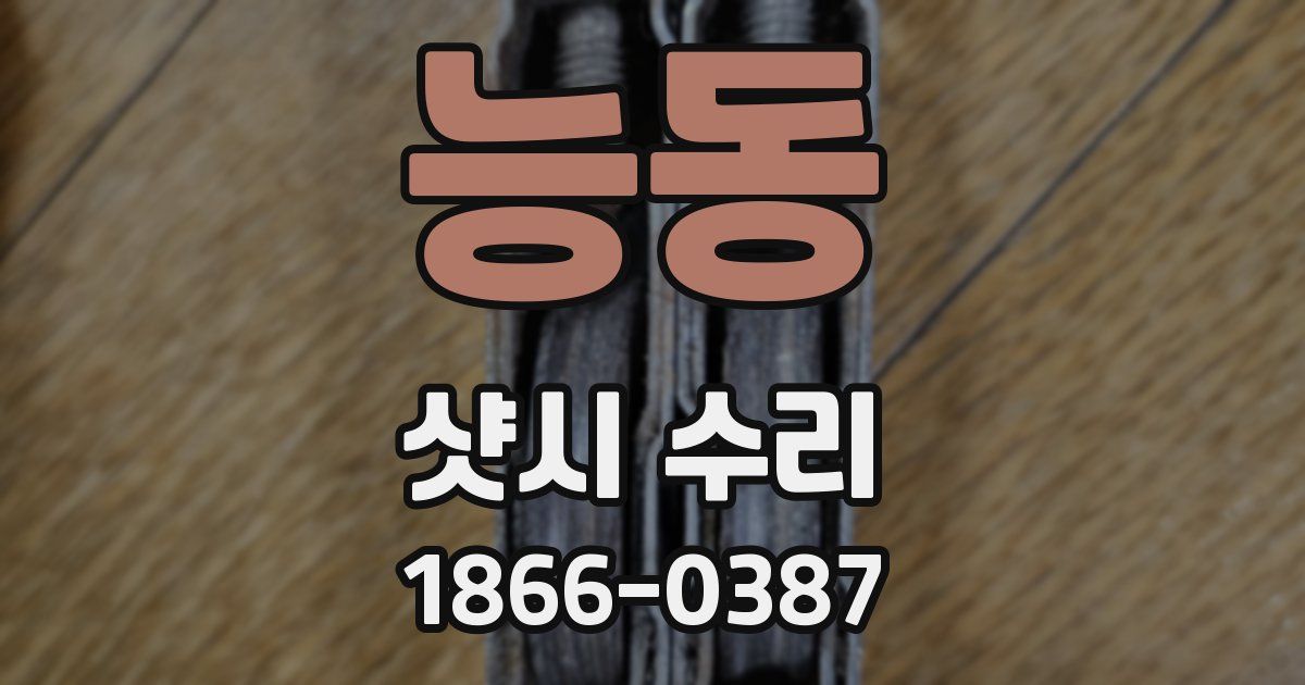 능동 샷시 수리