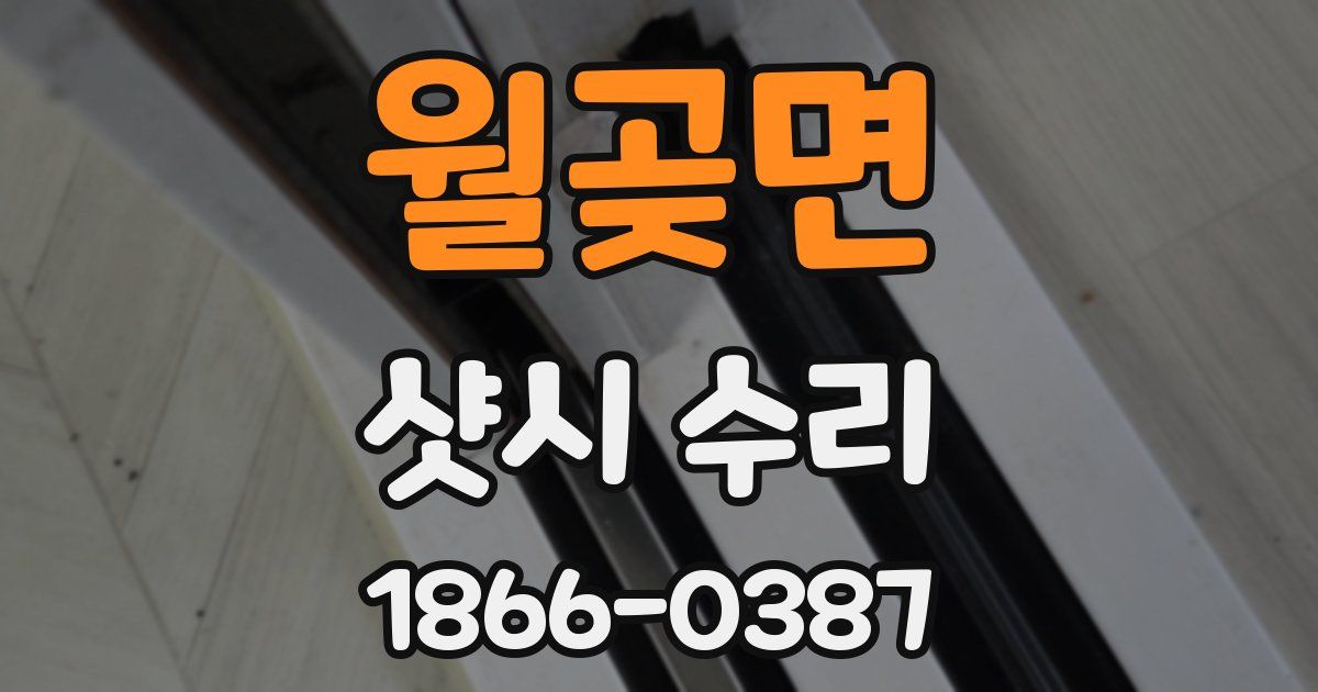 월곶면 샷시 수리