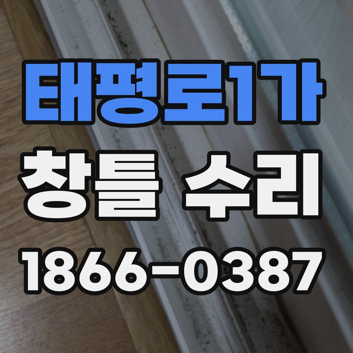 태평로1가 창틀 수리