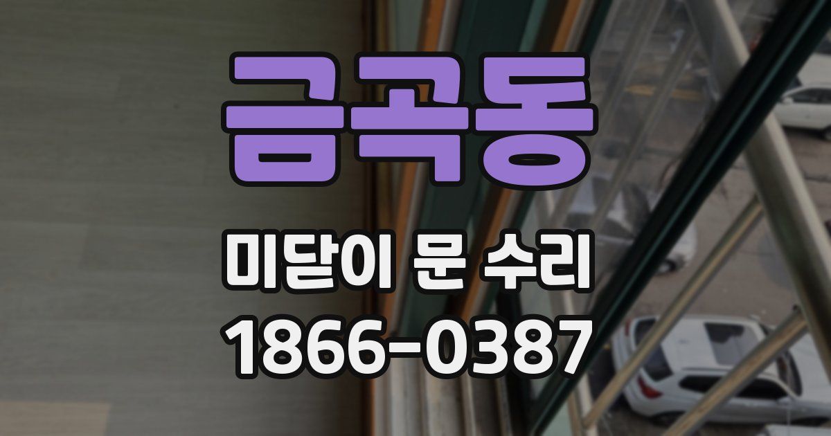 금곡동 미닫이 문 수리