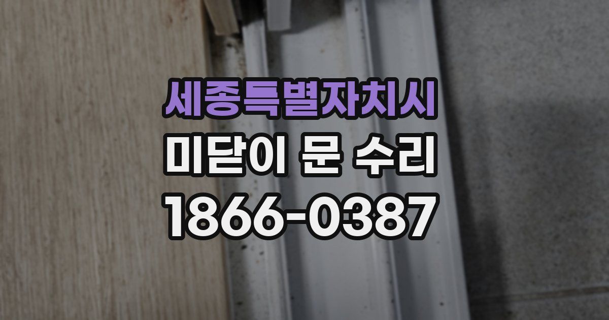 세종특별자치시 미닫이 문 수리