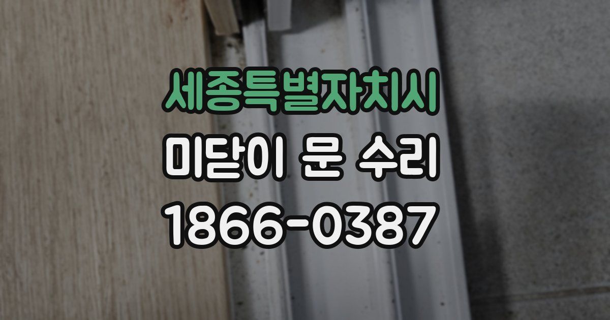 세종특별자치시 미닫이 문 수리