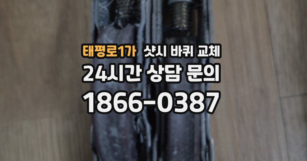 태평로1가 샷시 바퀴 교체