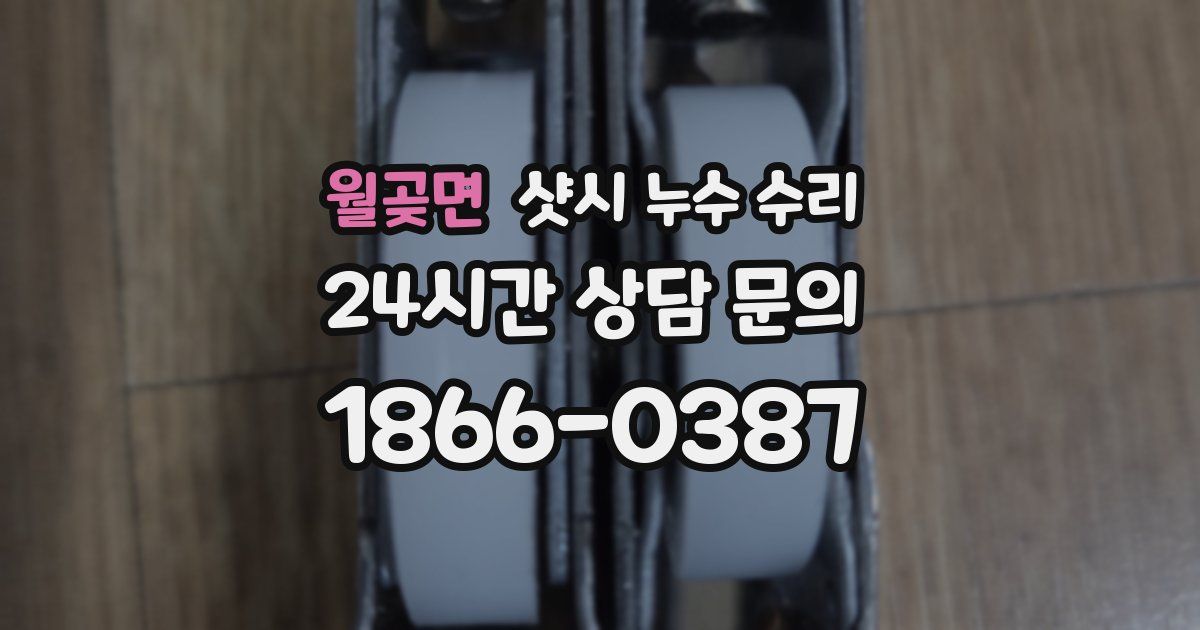 월곶면 샷시 누수 수리