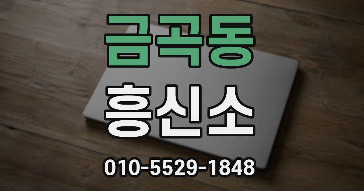 금곡동 흥신소