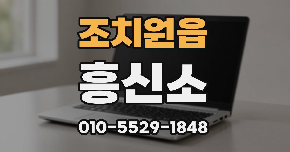 조치원읍 흥신소