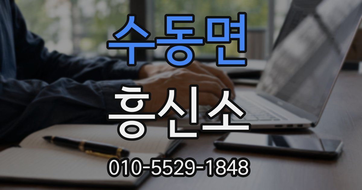 수동면 흥신소