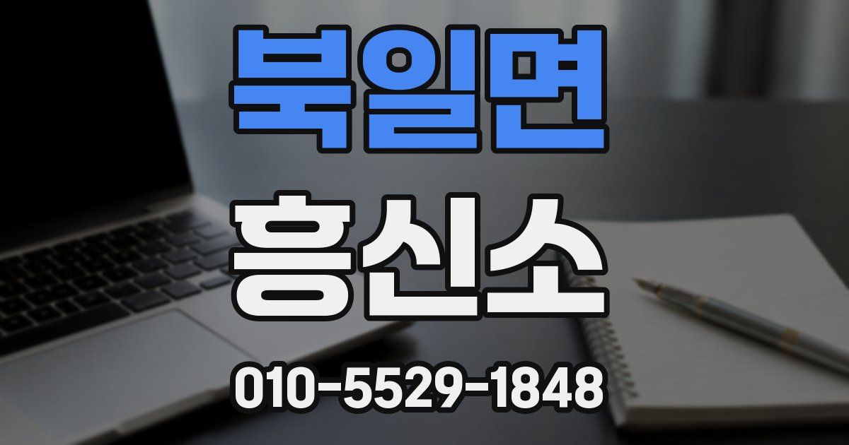 북일면 흥신소